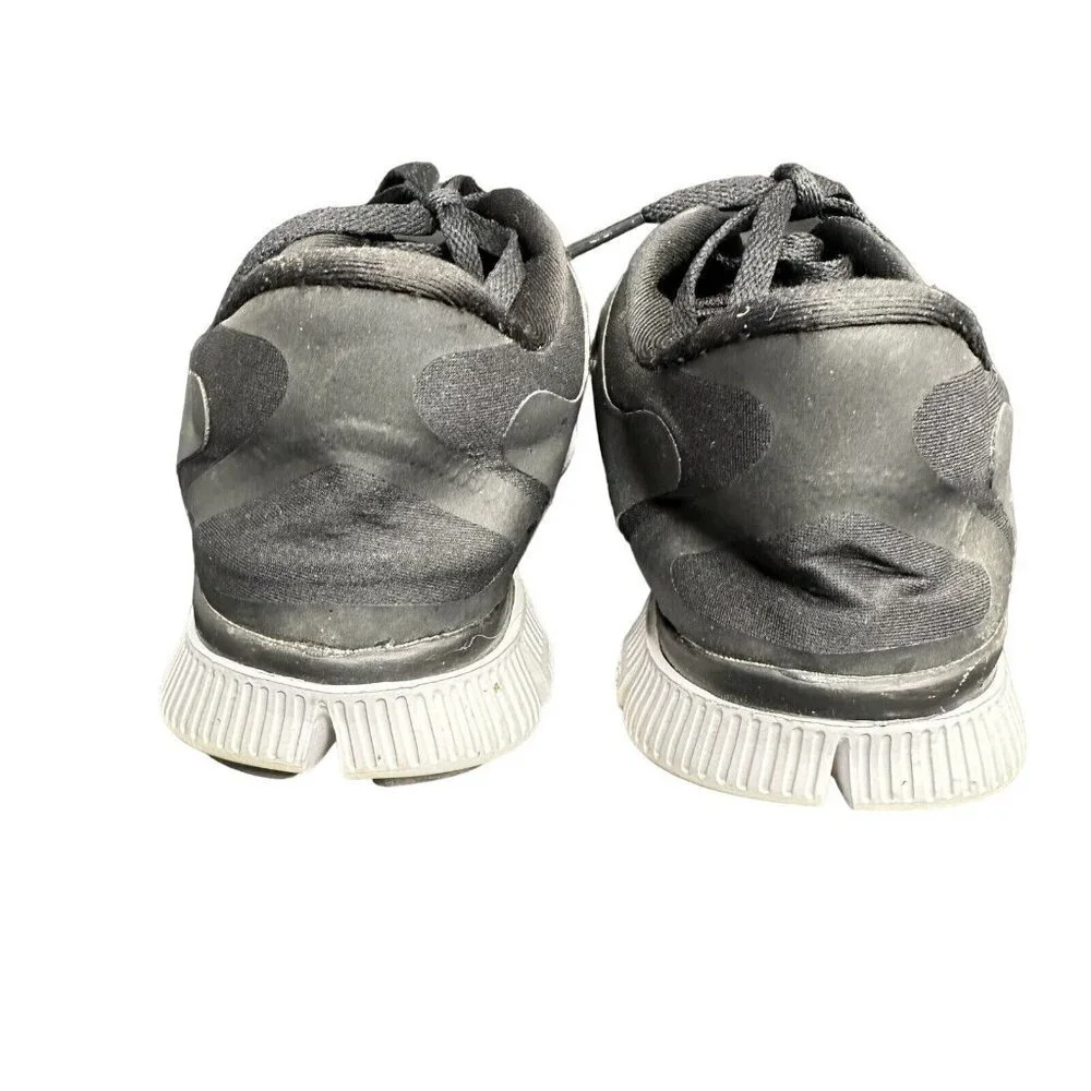Nike Free Run 5.0 Running Shows Women 6.5 Black Grey White Sneakers - Picture 6 of 11